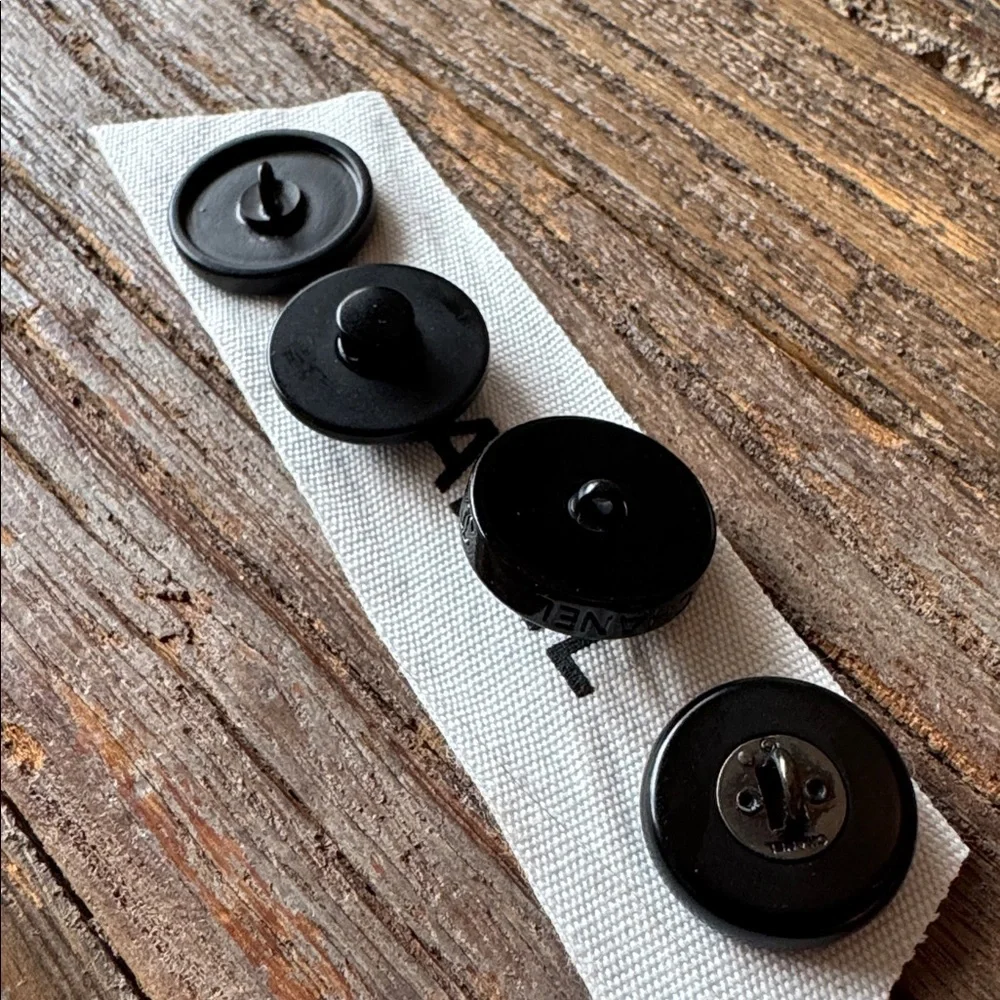 Chanel authentic assorted buttons‎ lot of 4